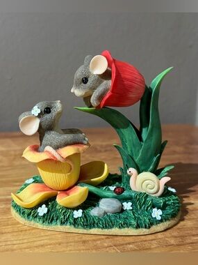 Fitz and Floyd, Charming Tails “A Budding Romance” 98/217